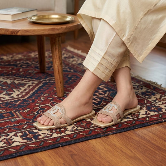 Fancy Sandals Flat-1