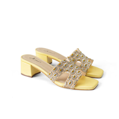 Xiamin Yellow Golden Heel