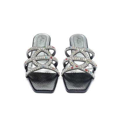 Fancy Black multi stone