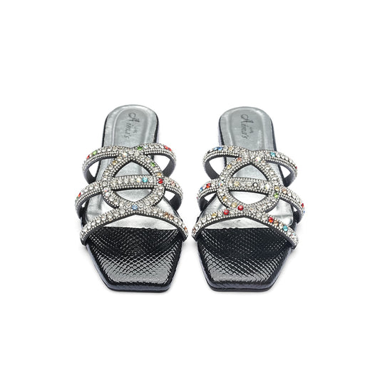 Fancy Black multi stone