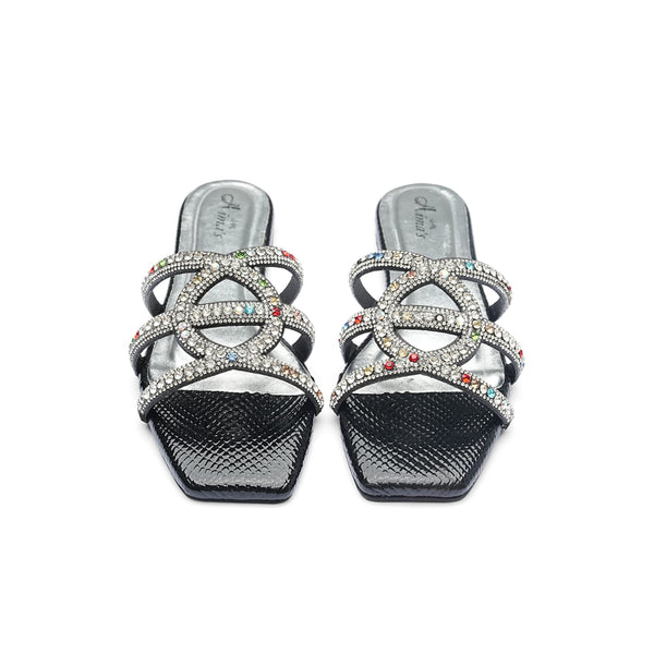 Fancy Black multi stone