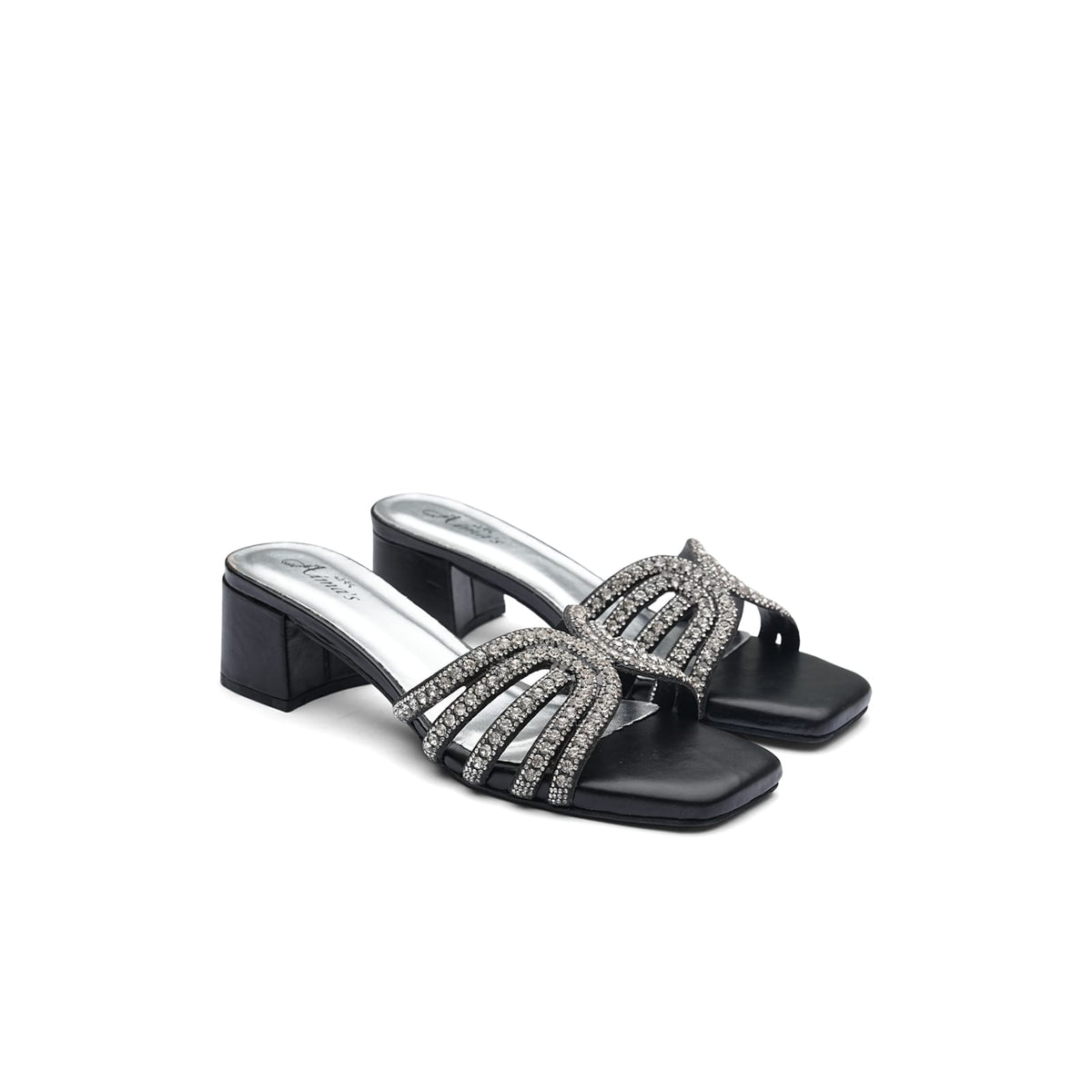 Fancy Black Heel