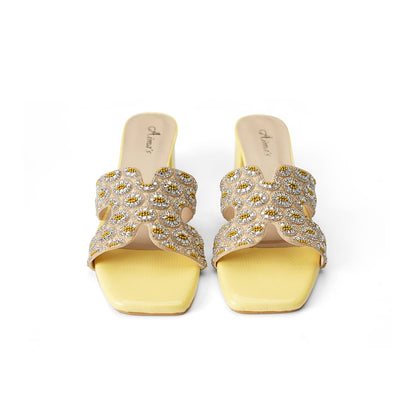 Xiamin Yellow Golden Heel